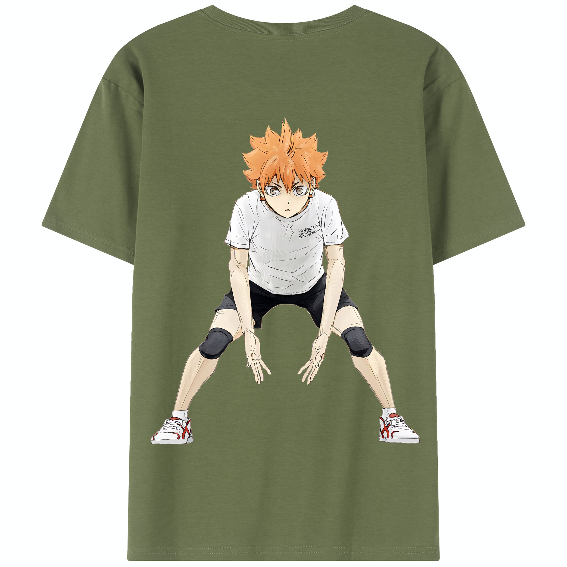 （画像用） ハイキュー!! Haikyu!! 綿100％半袖Tシャツ（背面プリント）